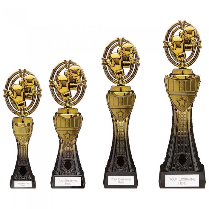 MAVERICK TOWER RESIN TROPHY - 4 SIZES - 23CM - 31.5CM